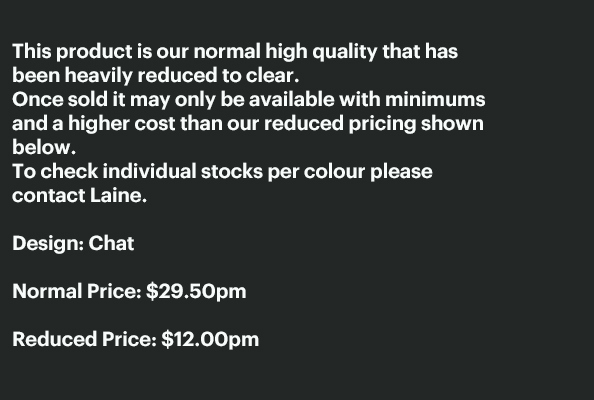 Chat clearance